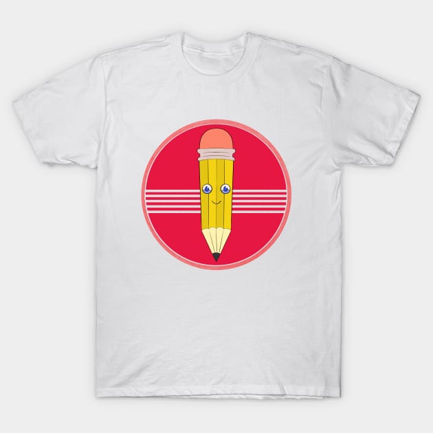 Cute Pencil T-Shirt by DiegoCarvalho